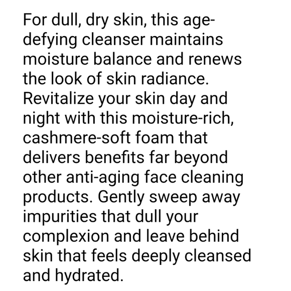 Anti aging cleanser. - Picture 2 of 2